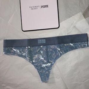 UNISEX PINK Victoria’s Secret VELVET THONG Underwear XL